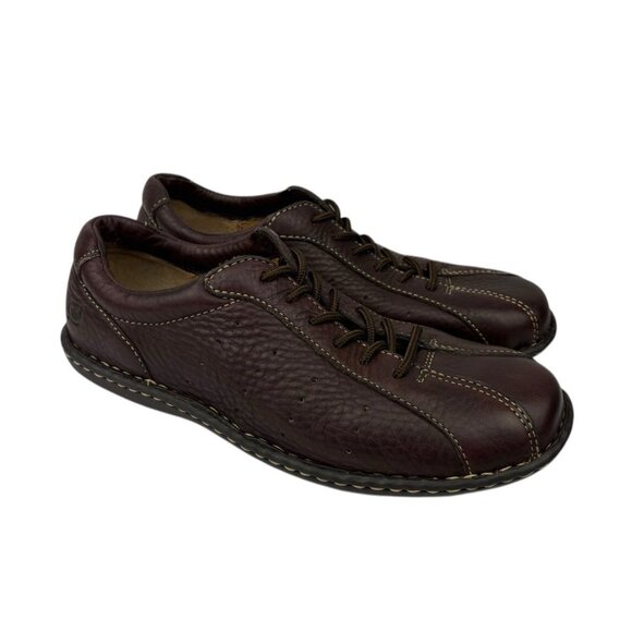 *BORN Shoes Womens Size 9 Brown Leather Comfort Casual Lace Up Granola Normcore - Picture 3 of 14